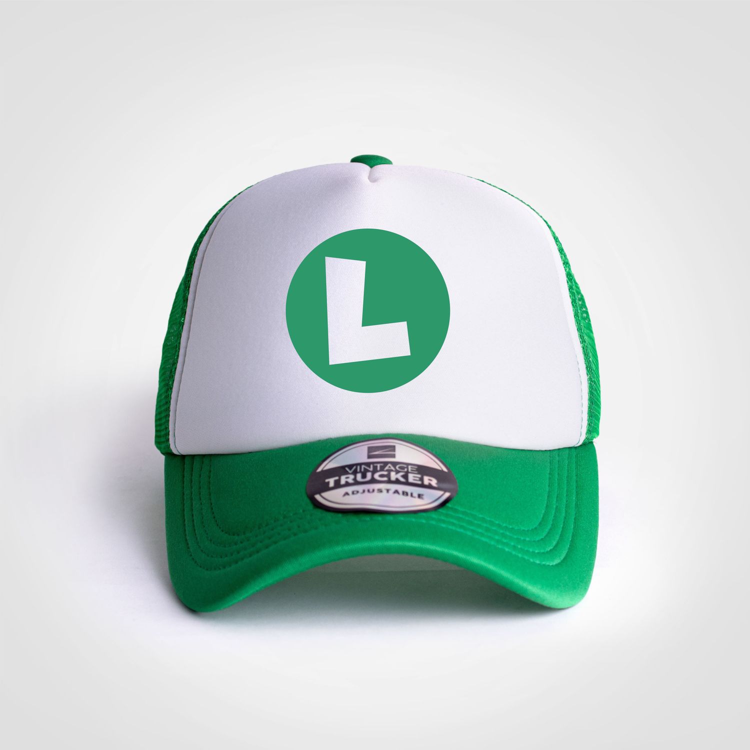 Classic Green Luigi Adult Cap