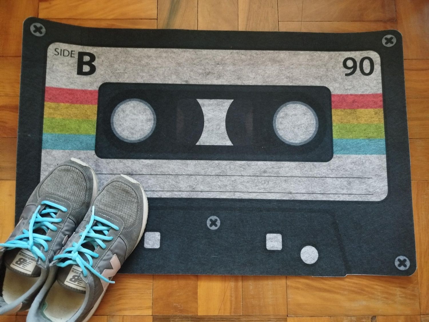 Personalized Mixtape Welcome Mat 700x450 LIMITED STOCK