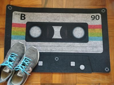 Personalized Mixtape Welcome Mat 700x450 LIMITED STOCK