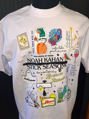 Noah Kahan Stick Season Songs T-shirt