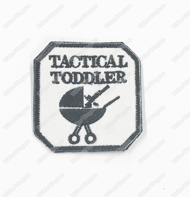 WG085 Tactical Toddler US Army Chapter Morale Patch With Velcro - Black