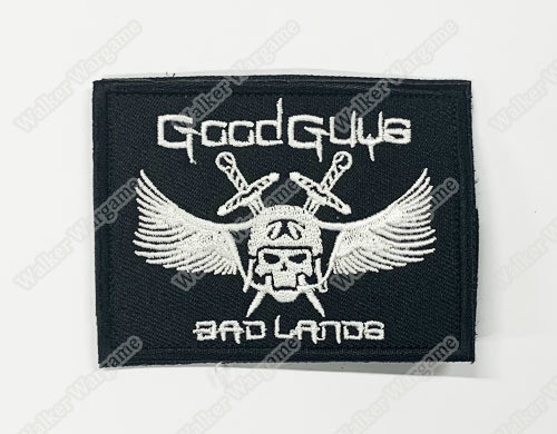 WG116 Good Guys Bad Lands Patch With Velcro - Full Colour