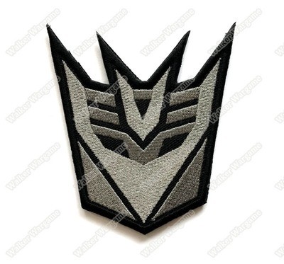 WG069 Transformer Decepticons Patch With Velcro - ACU Color