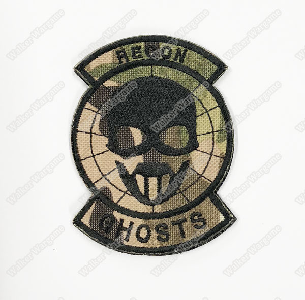 WG110 Ghosts Recon Special Forces US OPS Patch With Velcro - Multicam Colour