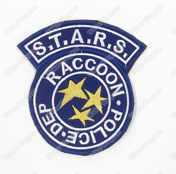 WG076 STARS - RACOON City Police Department Patch With Velcro - Full Colour