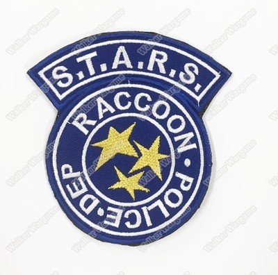 WG076 STARS - RACOON City Police Department Patch With Velcro - Full Colour WG076 STARS - RACOON City Police Department Patch With Velcro - Full Colour