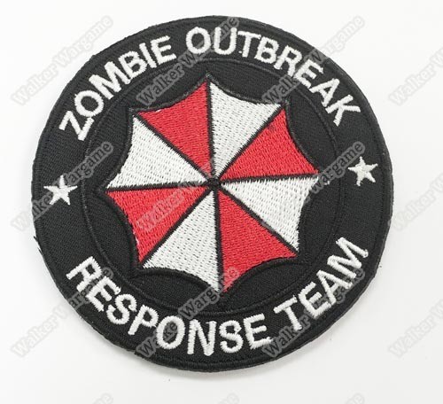 WG046 Zombie Outbreak Response Team Patch With Velcro - Full Color