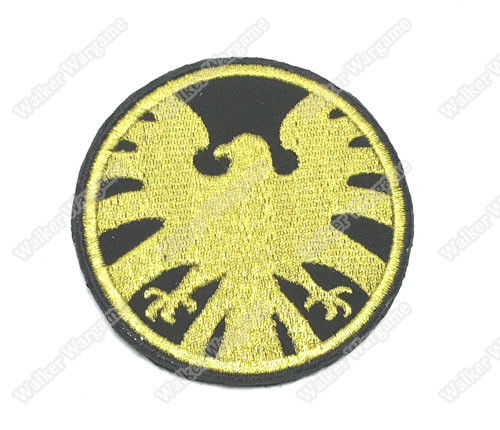 WG019 Agents of S.H.I.E.L.D SHIELD Patch With Velcro - Full Colour