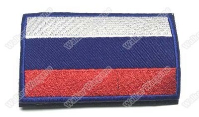 WG005 Russia Flag Patch With Velcro - Full Colour