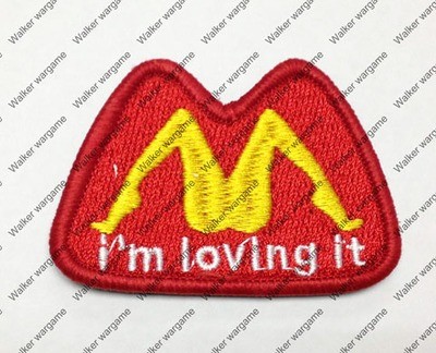 B2355 I am Love It Chapter Morale Patch With Velcro - Full Colour