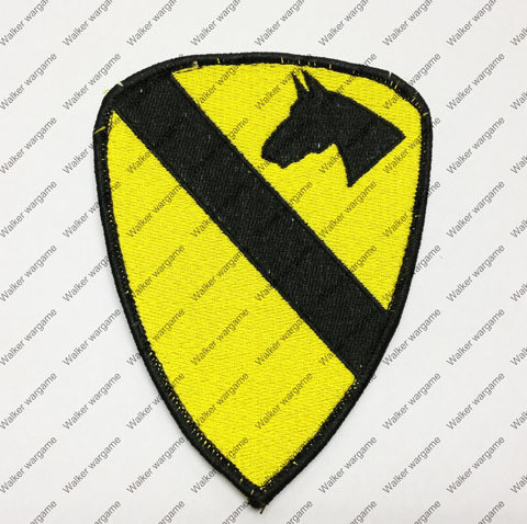 B698 US Army 1st Cavalry Division Patch With Velcro - Full Colour