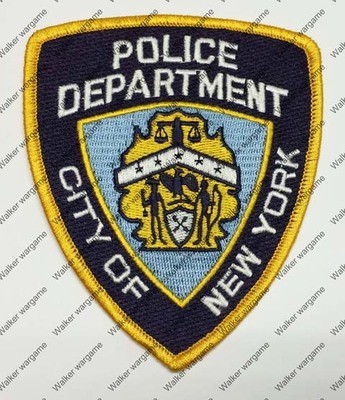 NB300 NYPD New York Police Department Patch - Full Colour