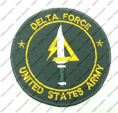 B1853 US Army Special Force Delta Force Patch With Velcro - Full Colour