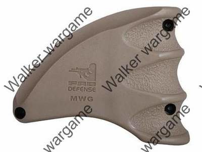 Tactical Magazine Well Grip and Magwell Funnel Foregrip for M16 M4 - Tan