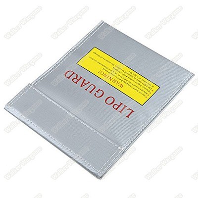 Silver Fiber Li-Po Lipo Battery Safety Bag Fireproof LiPo Guard 18x23cm Anti-Fire