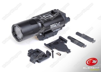 Element SF X300U Style Weapon Light, Pistol Rifle Tactical Flashlight Torch
