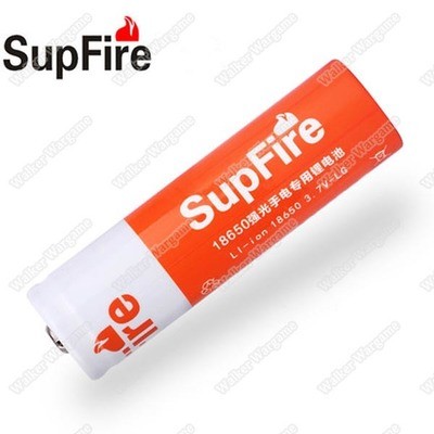 SupFire 3.7V 2300mAh 18650 Li-ion Rechargeable Battery For Supfire Flashlight Torch