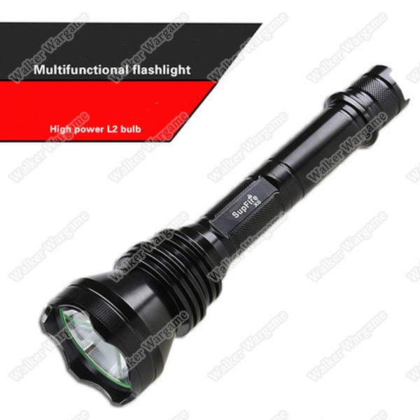 SupFire X6 1200Lumen IP67 Waterproof Tactical Lotus-shape Head Flashlight Torch With Battery