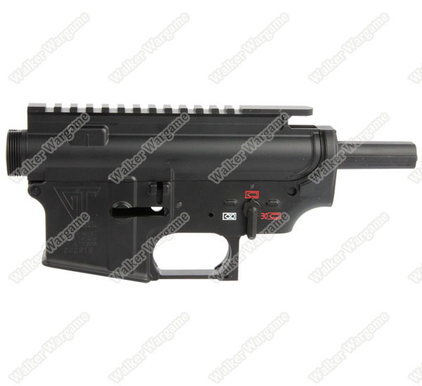 GG AEG M4 M16 AR15 Full Metal Body Metal Receiver Set for GC Mark - Black
