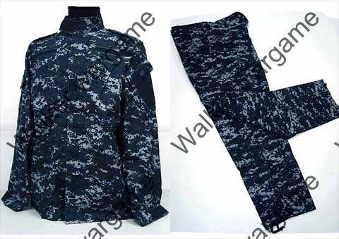 BDU Battle Dress Uniform Full Set - US NAVY Work Uniform NWU