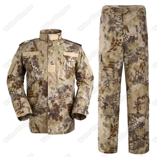 BDU Battle Dress Uniform Full Set - Special Force HLD High Lander Camo