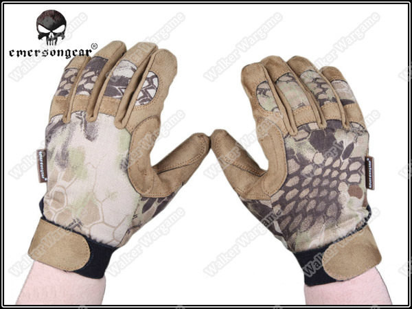 Emerson Camo Tactical Lightweight Gloves - HLD High Lander Camo