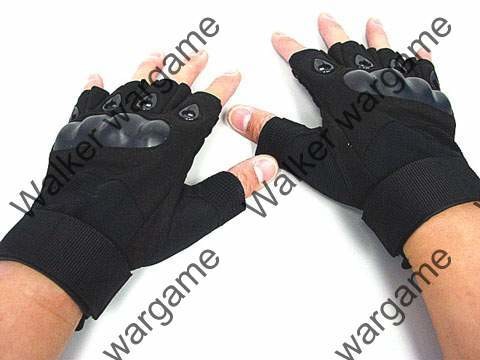 O Style Half Finger Assault Gloves - BL