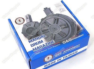 G&G Polymer ARP9 1500 Rds Drum Magazine For ARP 9 Airsoft AEG