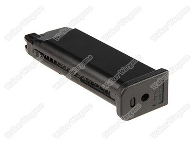 WE 23rd Pistol Magazine For G19 GBB Black