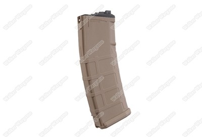 WE Tech 30Rds Green Gas Magazine For MSK Masada ACR - Tan