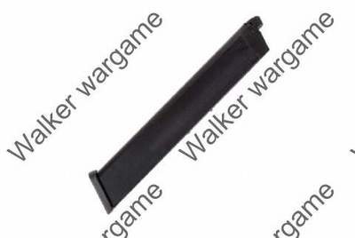 WE 50rd Pistol Long Magazine for Beretta M9 Z88 GBB Black (Happy Sticks)