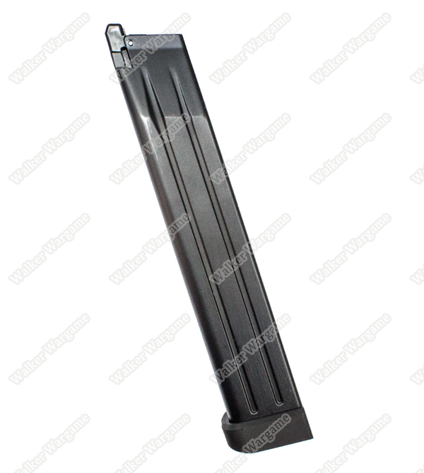 WE 50rds Long Magazine For HICAPA 4.3 5.1 7inch GBB Airsoft Pistol Mag