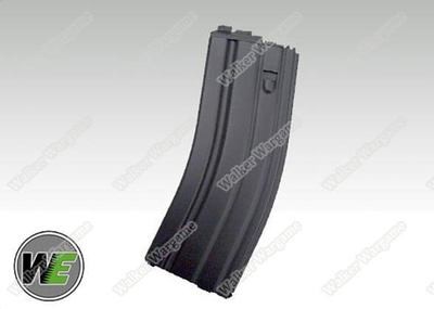 WE M4 / SCAR / ASC / PDW Series Airsoft Gas Blowback Rifles Green Gas Mag - Black