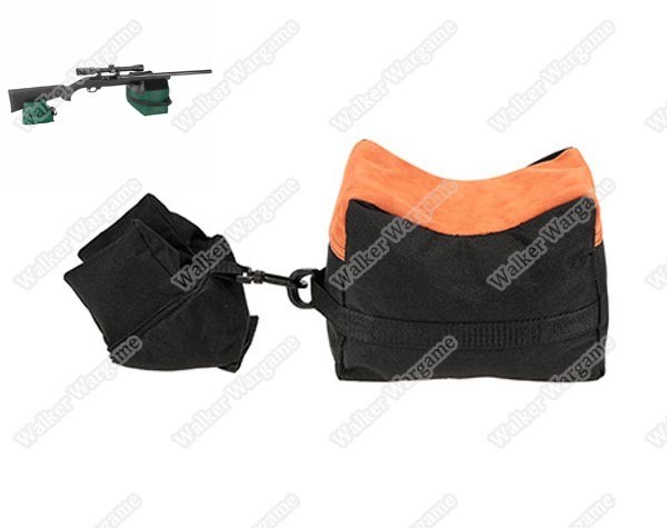 Shooting Rest Bags, Front Rear Shooting Sand Bag Sandbag for Hunting Hunter Shooter - Mandrak Camo