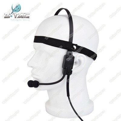 Z-Tac Military Tactical Headset Signal bone conduction Speaker MH180 Earphone