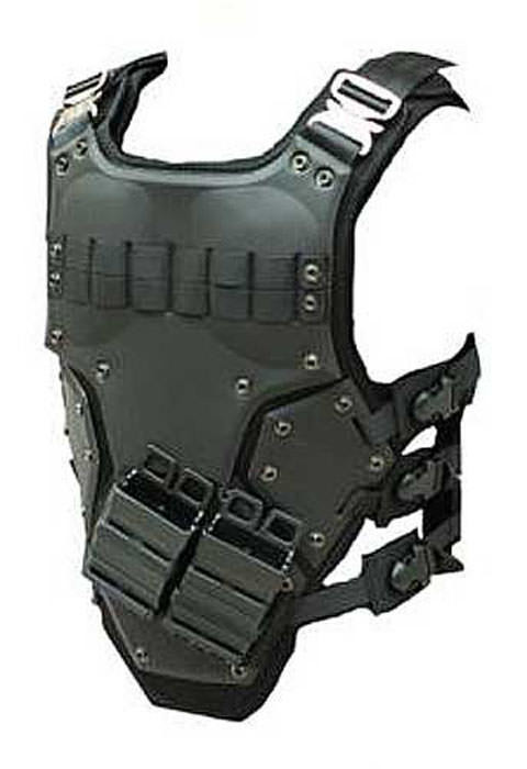 TF3 Soft Shell Tactical Vest High Speed Body Armor － SWAT Black