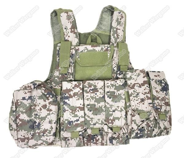 Force Recon MOD MOLLE Vest - SURPAT Multi-Terrain Digital Camouflage
