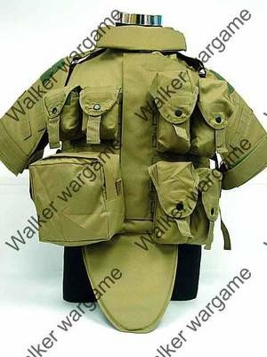 OTV Body Armor Molle Tactical Vest - Tan