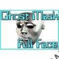 Japan Koei Pro Full Face Hard Plastic Black Ghost Mask