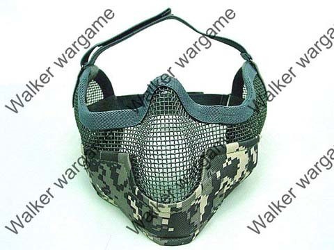 Stalker Type Half Face Metal Mesh Mask Ver. 2 -- ACU