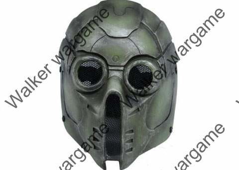 Full Face Wire Mesh "Green monster " Mask
