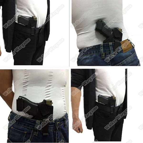 Inside Or Ourside The Waistband Holster , Conceal Belt Carry IWB Holster Fit Most Pistol