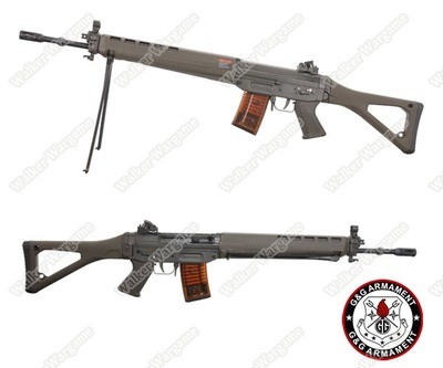 G&amp;G SG550 SWISS ARMS Sig 550 Full Metal AEG With Bipod
