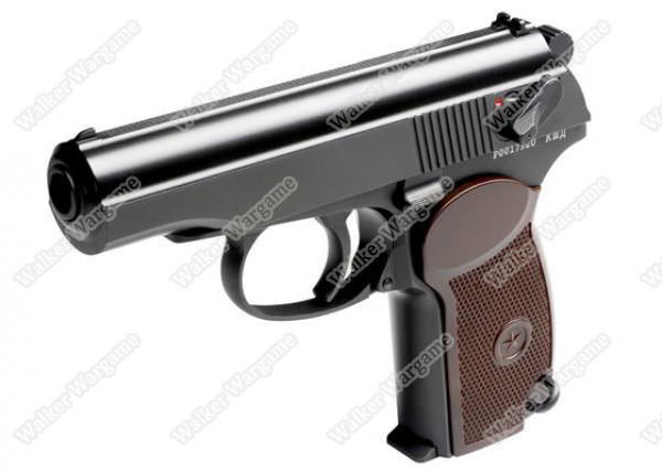 WA SV PROKILLER MARKⅡ GBB WE Makarov Pistol With Silencer Green Gas Blow Back GBB Pistol