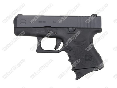 WE Tech Mini Subcompact G27 Green Gas Blow Back Pistol - Black