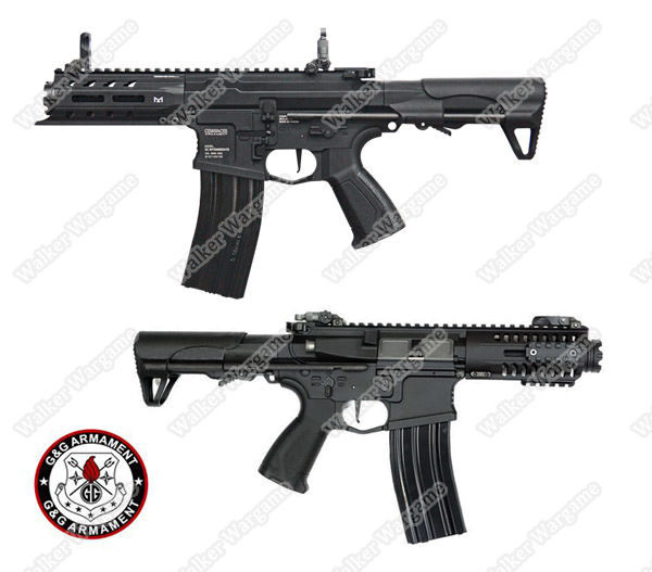 G&G ARP 556 V2 CQB AEG Airsoft Rifle Build In ETU Electronic Trigger Unit - Black