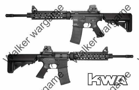 KWA M4 SR10 Full Metal Crane Stock - AEG Airsoft Gun