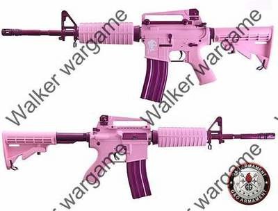 GG Special Femme Fatale16 Pink M4A1 Carbine Airsoft Electric Gun - Limit Edition