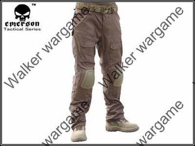 Combat Pants Build In Knee Pads - Coyote Brown