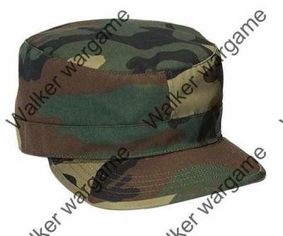 Combat Cap Hat - US Army Woodland Camo